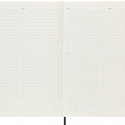 Notes MOLESKINE PROFESSIONAL XL (19x25 cm), miękka oprawa, 192 strony, czarny