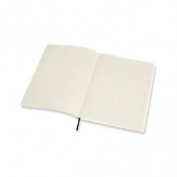 Notes MOLESKINE PROFESSIONAL XL (19x25 cm), miękka oprawa, 192 strony, czarny