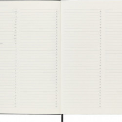 Notes MOLESKINE PROFESSIONAL XL (19x25 cm), twarda oprawa, 192 strony, czarny