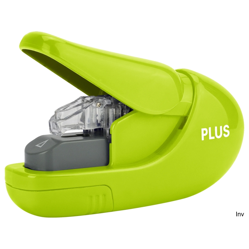Zszywacz bezzszywkowy Plus SL-106AB, 5 sztuk, zielony, podręczny