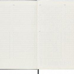 Notes MOLESKINE PROFESSIONAL XL (19x25 cm), twarda oprawa, 192 strony, czarny