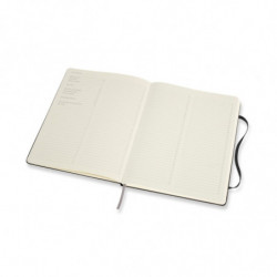 Notes MOLESKINE PROFESSIONAL XL (19x25 cm), twarda oprawa, 192 strony, czarny