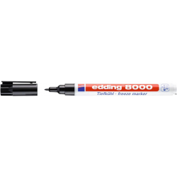 Marker EDDING mrozoodporny 1mm CZARNY CLIP STRIPS 8000/1-CL ED - 3