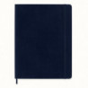 Notes MOLESKINE XL (19x25cm) gładki, miękka oprawa, sapphire blue, 192 strony, niebieski