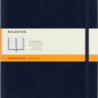 Notes MOLESKINE XL (19x25cm) w linie, miękka oprawa, sapphire blue, 192 strony, niebieski