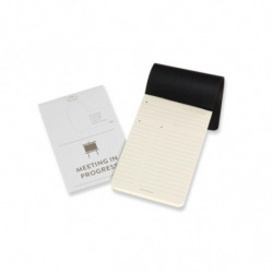 Notes reporterski PRO PAD MOLESKINE P (9x14 cm), 96 stron, czarny