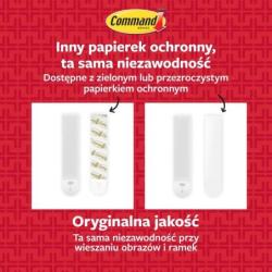Zestaw rozwiązań do montażu ram i lekkich przedmiotów COMMAND (17213-FSIPP)