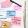 Przezroczyste karteczki samoprzylepne POST-IT Transparent Notes (600-1TRSPO), 73x73mm, 36 kart., pastelowe pomarańczowe