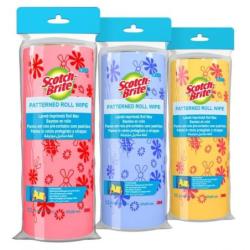 Ściereczka w rolce SCOTCH-BRITE Multi-purpose Super Absorbent, 12 arkuszy, mix kolorów