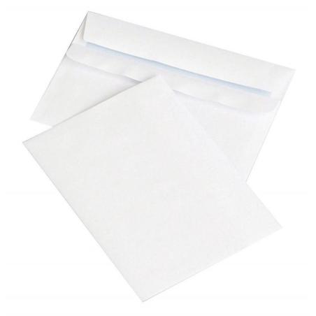 Koperty samoklejące OFFICE PRODUCTS, SK, C6, 114x162mm, 75gsm, 50szt., białe