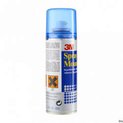 Klej w sprayu Scotch 3M Spraymount, uniwersalny, 400ml, transparentny