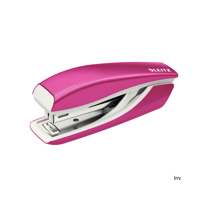 Zszywacz mini Leitz NeXXt WOW różowy metaliczny do 10 kartek
