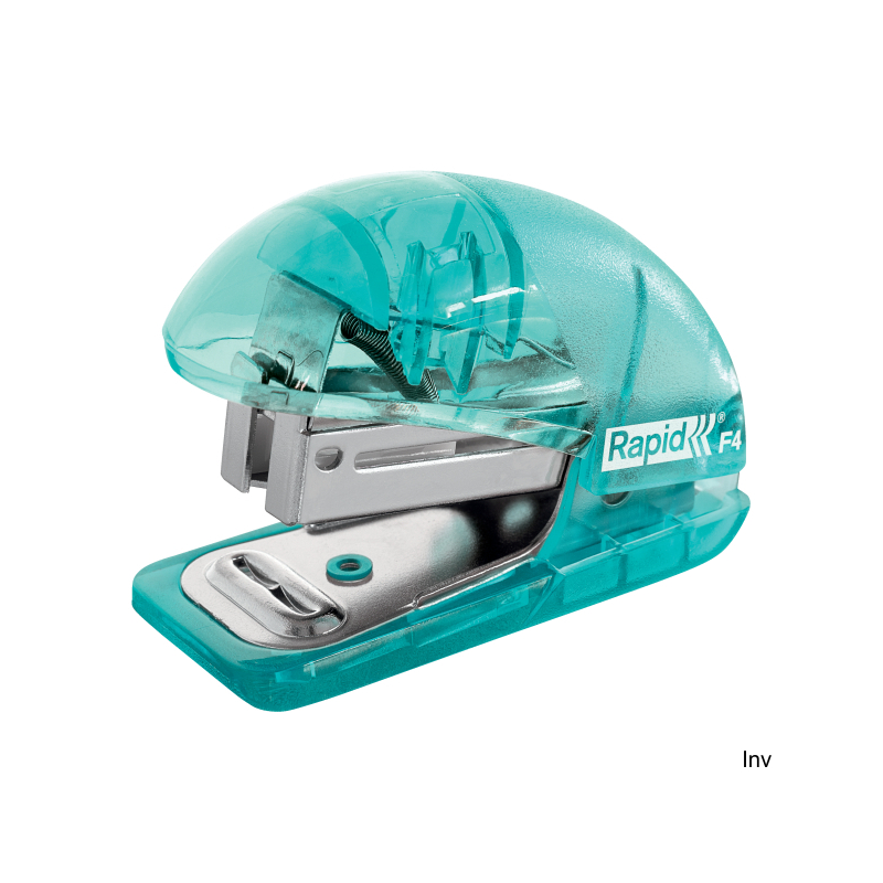 Zszywacz mini Rapid Colour Breeze F4, niebieski, do 10 kartek, 5 lat gwarancji