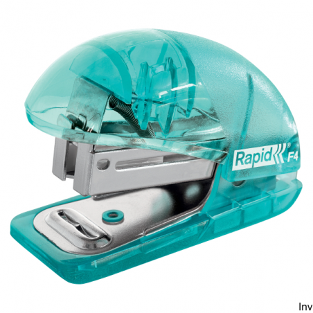 Zszywacz mini Rapid Colour Breeze F4, niebieski, do 10 kartek, 5 lat gwarancji