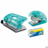 Zszywacz mini Rapid Colour Breeze F4, niebieski, do 10 kartek, 5 lat gwarancji