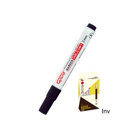 Marker tablicowy czarny GR-003 okrągła końcówka Grand