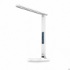 Lampka biurkowa LED Platinet 13W z zegarem, budzikiem, termometrem i głośnikiem Bluetooth, biała