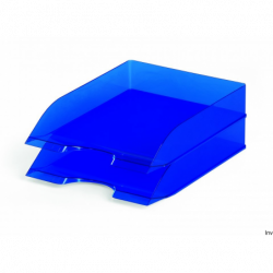 Półka na dokumenty Durable A4 niebieska przezroczysta 1701673540