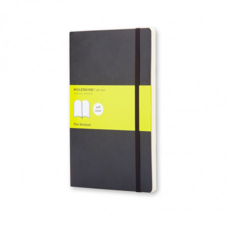 Notes MOLESKINE Classic L (13x21cm) gładki, miękka oprawa, 192 strony, czarny