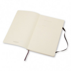 Notes MOLESKINE Classic L (13x21cm) gładki, miękka oprawa, 192 strony, czarny