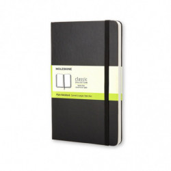 Notes MOLESKINE Classic L (13x21cm) gładki, twarda oprawa, 240 stron, czarny