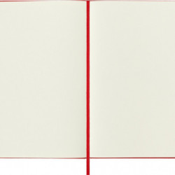 Notes MOLESKINE Classic L (13x21cm) gładki, twarda oprawa, 240 stron, czerwony