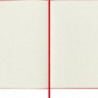 Notes MOLESKINE Classic L (13x21cm) gładki, twarda oprawa, 240 stron, czerwony