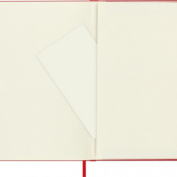 Notes MOLESKINE Classic L (13x21cm) gładki, twarda oprawa, 240 stron, czerwony