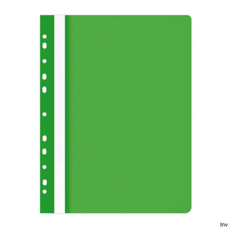 Office Products Skoroszyt A4 miękki zielony 100/170 mikr. wpinany 100 sztuk