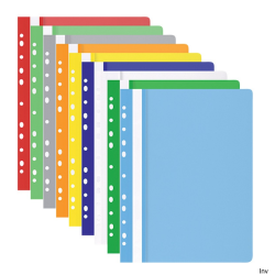 Office Products Skoroszyt A4 miękki zielony 100/170 mikr. wpinany 100 sztuk