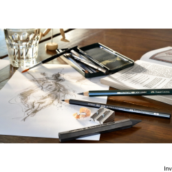 Kredka grafitowa Pitt Graphite Pure 3B Faber-Castell do szkicowania i cieniowania