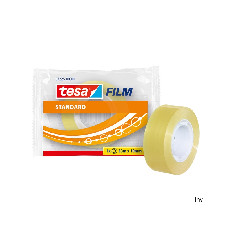 Taśma samoprzylepna Tesa Film 33m x 19mm przezroczysta 57225