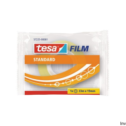 Taśma samoprzylepna Tesa Film 33m x 19mm przezroczysta 57225