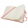 Notes MOLESKINE Classic P (9x14cm) w linie, twarda oprawa, 192 strony, czerwony