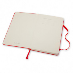 Notes MOLESKINE Classic P (9x14cm) w linie, twarda oprawa, 192 strony, czerwony