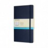 Notes MOLESKINE L (13x21cm) w kropki, miękka oprawa, sapphire blue, 192 strony, niebieski
