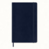 Notes MOLESKINE L (13x21cm) w kropki, miękka oprawa, sapphire blue, 192 strony, niebieski