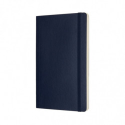 Notes MOLESKINE L (13x21cm) w kropki, miękka oprawa, sapphire blue, 192 strony, niebieski