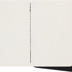 Zestaw 3 Zeszytów MOLESKINE Cahier Journals P (9x14cm) w kropki, 64 strony, czarny