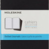 Zestaw 3 Zeszytów MOLESKINE Cahier Journals P (9x14cm) w kropki, 64 strony, czarny