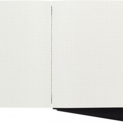 Zestaw 3 Zeszytów MOLESKINE Cahier Journals XL (19x25cm) w kratkę, 120 stron, czarny