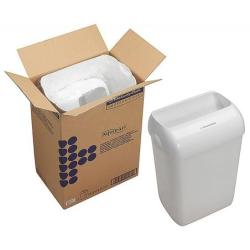 Kosz na śmieci KIMBERLY-CLARK, 43l, 2 szt., biały