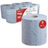 Ręcznik papierowy WYPALL L10 General Clean, centralne odwijanie, 1-warstwowy, 6 rolek x 500 listków, niebieski