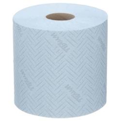 Ręcznik papierowy WYPALL L10 General Clean, centralne odwijanie, 1-warstwowy, 6 rolek x 500 listków, niebieski