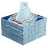 Czyściwo składane WYPALL X80 Plus Critical Clean, włókninowe, 35,5x33,5cm, 30 szt., niebieskie