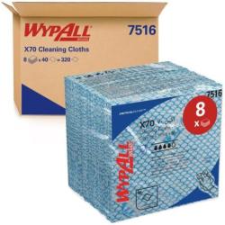 Czyściwo składane WYPALL X70 Critical Clean, włókninowe, 35x35cm, 40 szt., niebieskie