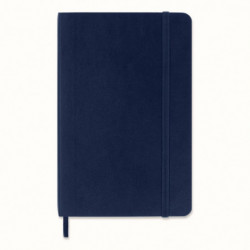 Notes MOLESKINE P (9x14cm) gładki, miękka oprawa, sapphire blue, 192 strony, niebieski