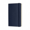 Notes MOLESKINE P (9x14cm) gładki, miękka oprawa, sapphire blue, 192 strony, niebieski