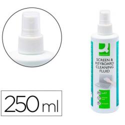 Spray do czyszczenia ekranów TFT/LCD/LED i klawiatur Q-CONNECT, 250ml