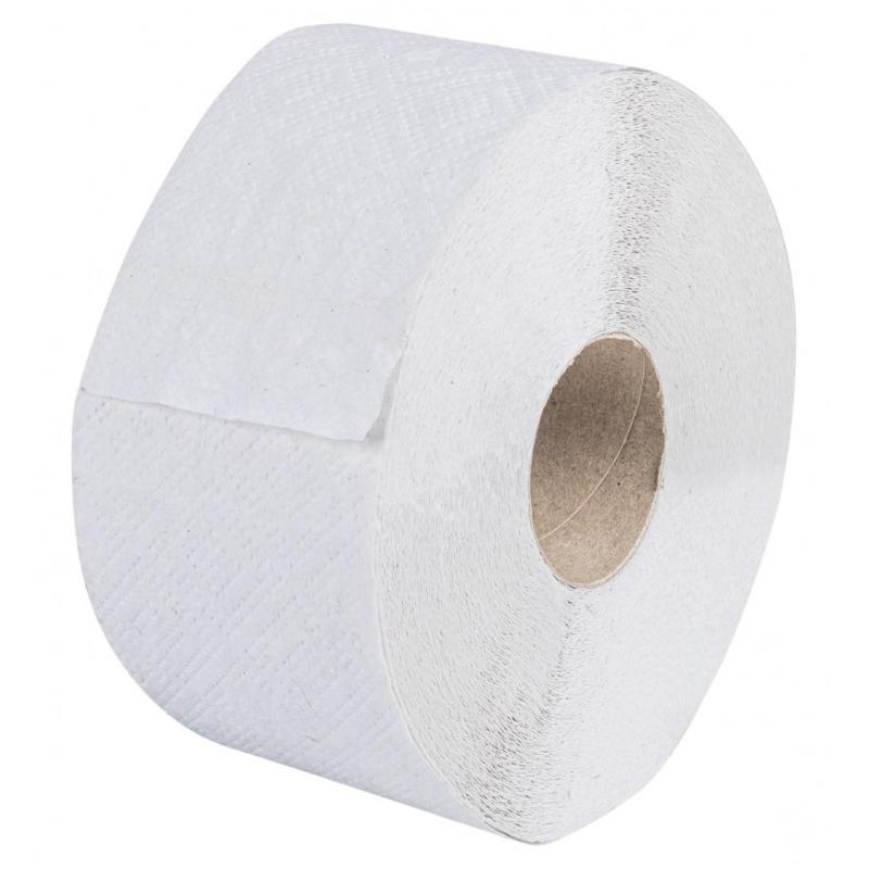 Papier toaletowy makulaturowy DONAU EXPERT Jumbo, 1-warstwowy, 750 listków, 12szt., biały